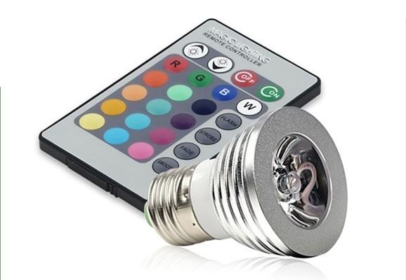 Remote controlled LED Light Bulbs
